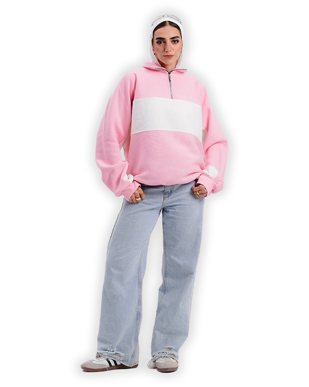 PINK quarter zip